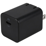 ＡＣ／ＵＳＢ充電器／ＰＤ２０Ｗ／１ポート／ＧａＮ採用／ブラック　ＯＷＬ－ＡＰＤ２０Ｃ１ＧＢ－ＢＫ　■お取り寄せ品