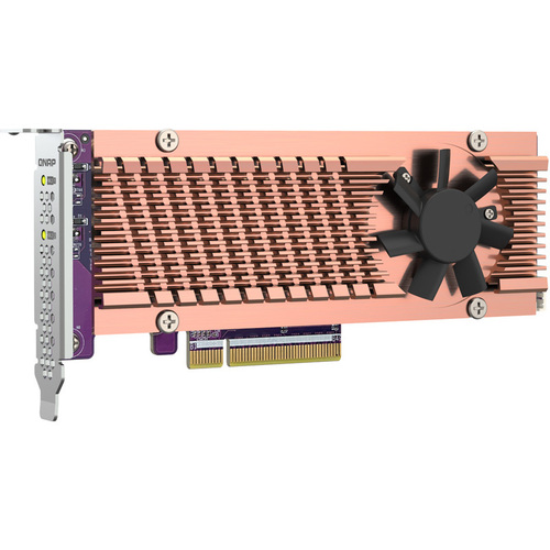 ２　ｘ　Ｍ．２　ＰＣＩｅ　ＳＳＤ　拡張カード　（ＱＭ２－２Ｐ－３８４Ａ、単体）　■お取り寄せ品