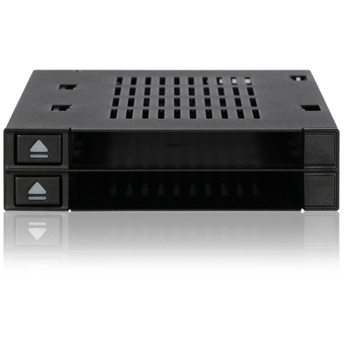 ２ｘ２．５インチＨＤＤ　／　ＳＳＤ搭載用リムーバブルケース　ＭＢ５２２ＳＰ－Ｂ　■お取り寄せ品