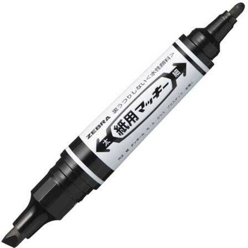 紙用マッキー　太字・細字　黒１０本入