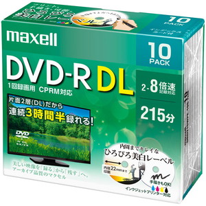 DVD＋R DL データ用　8.5GB 36枚