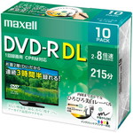 録画用　２－８倍速　片面２層　ＤＶＤ－Ｒ　ＤＬ　１０枚パック　５ｍｍＰケース　ワイドプリンタブルホワイト　■２営業日内届