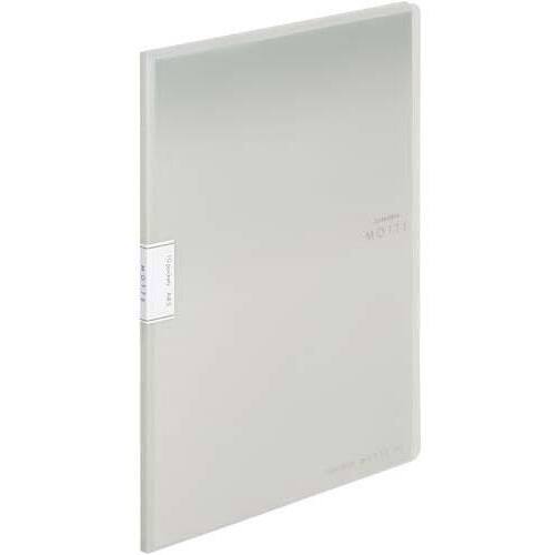 クリヤーブックモッテＡ４縦　１０Ｐグレー　１０冊