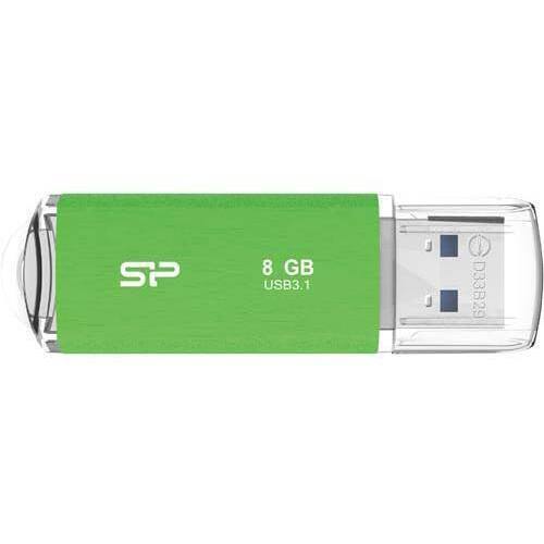 キャップ式ＵＳＢメモリ　Ｂ０２　８ＧＢ　グリーン