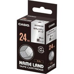 ネームランド　セキュリティテープ　２４ｍｍ　黒文字