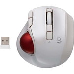 無線トラックボールＭＵＳ－ＴＲＬＦ１３２　ホワイト