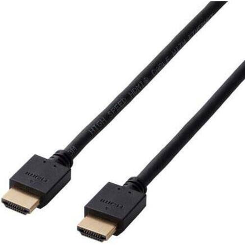 〔5個セット〕 エレコム RoHS指令準拠HDMIケーブル/イーサネット対応/高シールドコネクタ/5.0m/ブラック/簡易パッケージ DH-HD14E50/RSX5 クーポン配布中5個セット エレコム RoHS指令準拠HDMIケーブル