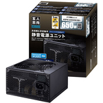 ８０ＰＬＵＳ　ＳＩＬＶＥＲ取得　ＡＴＸ電源　６５０Ｗ　ＫＲＰＷ－ＡＫ６５０Ｗ／８８＋　■お取り寄せ品