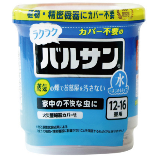 ラクラクバルサン燻煙　火を使わない水タイプ　１２ｇ　１２－１６畳