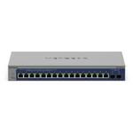 １０Ｇ／マルチギガ　１６ポート　１０Ｇ　ＳＦＰ＋スロット×２　アプリ＆クラウドスマートスイッチ　■２営業日内届