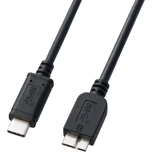 ＵＳＢ３．１　Ｇｅｎ２　Ｔｙｐｅ　Ｃ－ｍｉｃｒｏＢケーブル（１ｍ・ブラック）　■お取り寄せ品