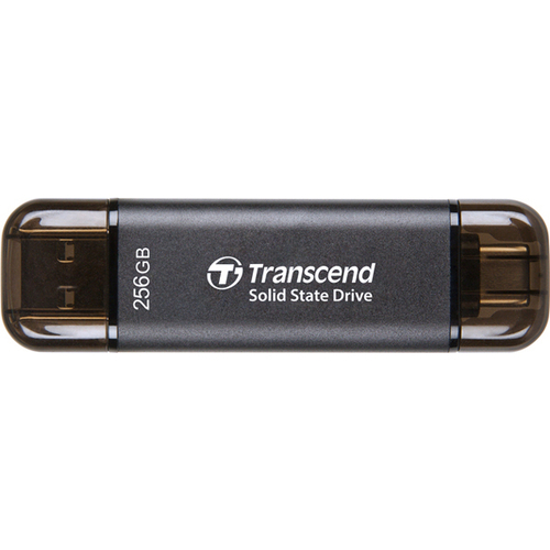 スティック型ＳＳＤ　ＵＳＢ　１０Ｇｂｐｓ　２５６ＧＢ　ブラック　ＴＳ２５６ＧＥＳＤ３１０Ｃ　■お取り寄せ品