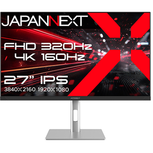 ゲーミングディスプレイ　２７型／３８４０×２１６０／ブラック　ＪＮ－ＩＰＳ２７Ｇ１６３２ＵＦ－ＨＳＰ　■２営業日内届