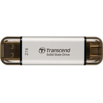 スティック型ＳＳＤ　ＵＳＢ　１０Ｇｂｐｓ　２ＴＢ　シルバー　ＴＳ２ＴＥＳＤ３１０Ｓ　■お取り寄せ品