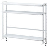 クランプ式机上ラック　３段タイプ　ＭＲ－ＬＣ３０８Ｗ　■お取り寄せ品