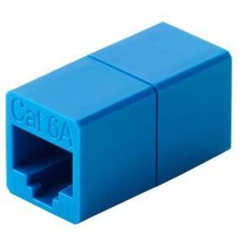 ＲＪ４５中継コネクタ／Ｃａｔ６Ａ対応／ＵＴＰ／ブルー　ＬＤ－ＲＪ４５Ｕ６ＡＢＵ　■お取り寄せ品