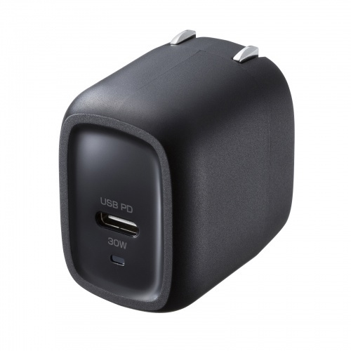 ＵＳＢ　ＰＤ対応ＡＣ充電器（ＰＤ３０Ｗ）　ＡＣＡ－ＰＤ９９ＢＫ　■お取り寄せ品