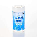 ウェットティッシュ／液晶用／ボトル／８０枚　ＷＣ－ＤＰ８０Ｂ　■お取り寄せ品