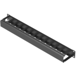 １Ｕ型ケーブルダクト　黒　ＲＡ２６００Ｂ　■お取り寄せ品