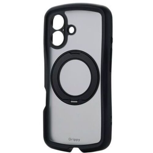 ｉＰｈｏｎｅ　１７／Ｇｒｉｐｐｙ／フレームカラー／極限／ＭＡＧＫＥＥＰスタンド／ブラック　■お取り寄せ品