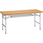 折畳みテーブル１５００×６００チーク１０台以上　【組立サービス付】