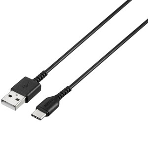 Ｔｙｐｅ－Ｃケーブル　Ａ－Ｃ　１．０ｍ　ブラック　■２営業日内届