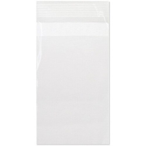 テープ付き透明袋　Ｍ３　８０&times;１２０　１００枚　【お取り寄せ品】７営業日以内届
