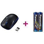 無線３ボタンＩＲマウス　静音　エボルタＮＥＯセット