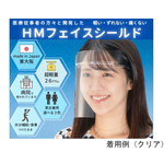 ＨＭフェイスシールド　クリア　５０個入　（フレーム・シールド各５０個）　ｈｍｆｓ＿ｃｌｅａｒ＿５０ｓｅｔ