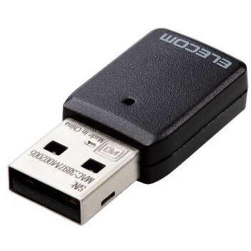 無線ＬＡＮ子機／１１ａｃ／８６７Ｍｂｐｓ／ＵＳＢ３．０用／ブラック　ＷＤＣ－８６７ＤＵ３Ｓ２　■お取り寄せ品