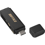 ＵＳＢ３．０　Ｔｙｐｅ－Ｃ接続　カードリーダー　ＳＤ用直挿し　ブラック　ＢＳＣＲ１２０Ｕ３ＣＢＫ　■お取り寄せ品