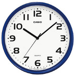 非電波掛時計　ブルー　ＩＱ－２４－２ＪＦ　【お取り寄せ品】６営業日以内届
