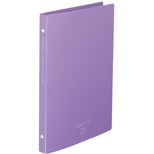 ＣＵＢＥ　ＦＩＺＺ　バインダー　パープル　【お取り寄せ品】５営業日以内届
