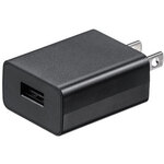 ＵＳＢ充電器（１Ａ・ブラック）　ＡＣＡ－ＩＰ８６ＢＫ　■お取り寄せ品