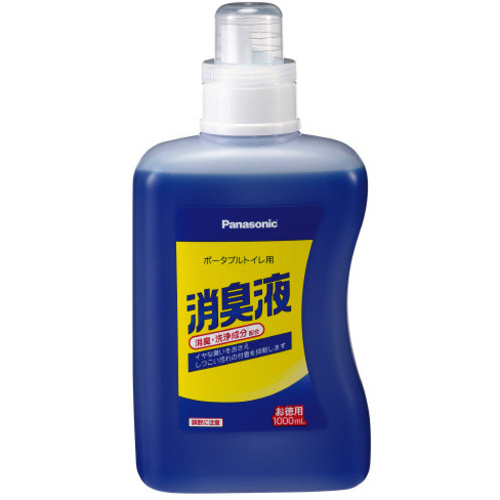 ポータブルトイレ用消臭液　ブルー　１Ｌ&times;６