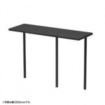 サブテーブル　Ｗ６００ｍｍ用（ブラック）　ＥＳＴ－６０ＢＫ　■お取り寄せ品
