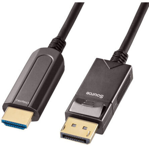 ＤｉｓｐｌａｙＰｏｒｔ－ＨＤＭＩ変換光ファイバーケーブル（２０ｍ）　ＫＣ－ＤＰＨＤＦＢ２００　■お取り寄せ品