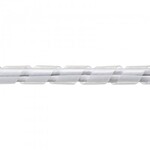 ケーブルタイ（スパイラル・ホワイト）２ｍ巻き・内寸直径１２ｍｍ　ＣＡ－ＳＰ１２ＷＮ　■お取り寄せ品