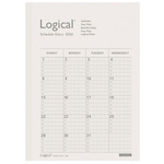２６年ロジカルダイアリー月間ノートＢ５
