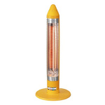 遠赤電気ストーブ　やまぶきいろ　【お取り寄せ品】９営業日以内届