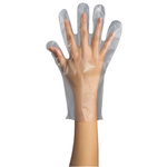 ポリエチレン手袋　内エンボスＳ１００枚クリア×１０