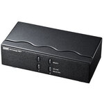 ディスプレイ切替器（ＤＶＩ２４ｐｉｎ用）・２回路　ＳＷ－ＥＤＶ２Ｎ２　■お取り寄せ品