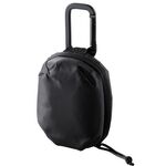 ＴＷＳ用汎用コンパクトポーチ／Ｓサイズ／カラビナ／パファータイプ／ブラック　ＴＷＳ－ＥＰ２３ＰＳＢＫ　■お取り寄せ品