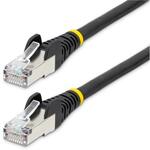カテゴリ６ＡＬＡＮケーブル／５０ｃｍ／ブラック　ＮＬＢＫ－５０Ｃ－ＣＡＴ６Ａ－ＰＡＴＣＨ　■お取り寄せ品