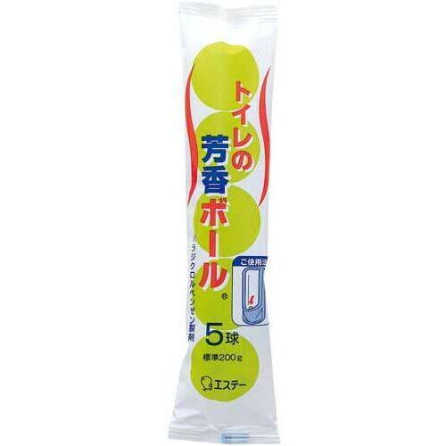 トイレの芳香ボール　１袋　（４０ｇ×５個入）