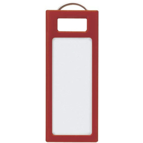 キーホルダー名札ＫＥＹＳＹＳ　赤　４個入