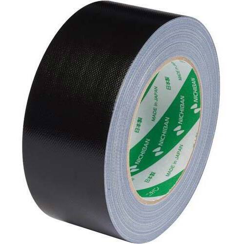 布粘着カラーテープ　５０ｍｍ×２５ｍ　黒