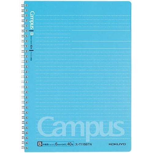 キャンパスリング　セミＢ５ドット罫Ｂ罫４０枚&times;１０