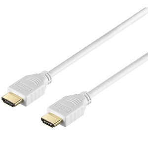 ＨＩＧＨ　ＳＰＥＥＤ　ＨＤＭＩケーブル　ベーシック　１ｍ　ホワイト　■お取り寄せ品