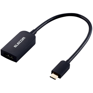 ＵＳＢ　Ｔｙｐｅ－Ｃ映像変換アダプタ／ＵＳＢ　Ｔｙｐｅ－Ｃ　ｔｏ　ＨＤＭＩ／ブラック　■２営業日内届